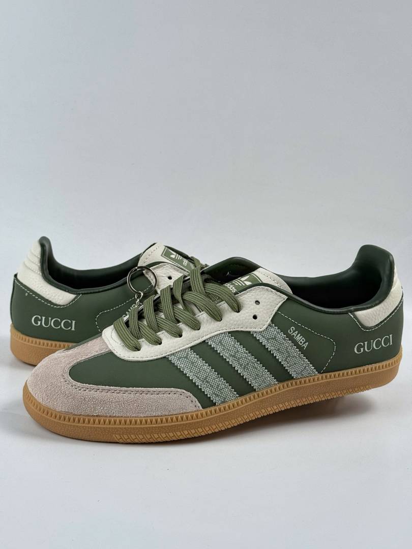 ADIDAAS SAMBA X GUCCCI GREEN