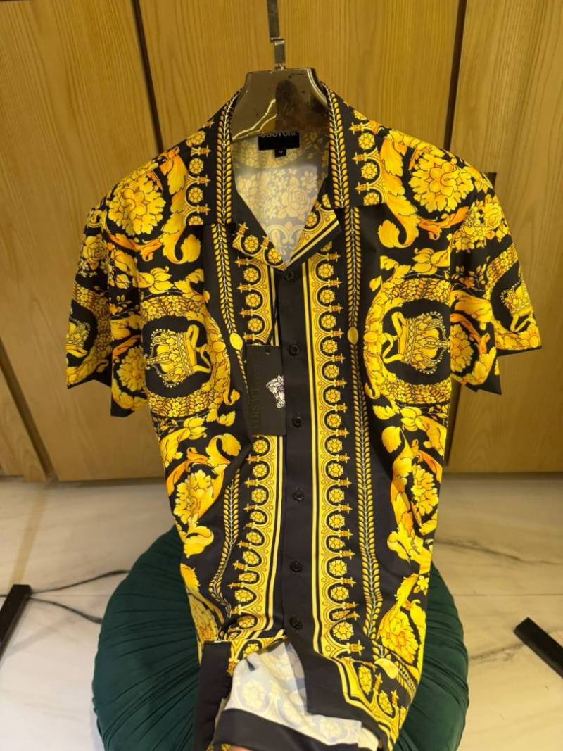 Versac-e IMPORTED STORE ARTICLE PREMIUM PRINTED SHIRT