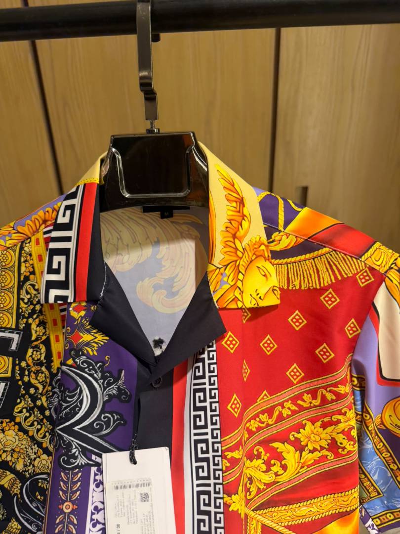 Versac-e IMPORTED STORE ARTICLE PREMIUM PRINTED SHIRT