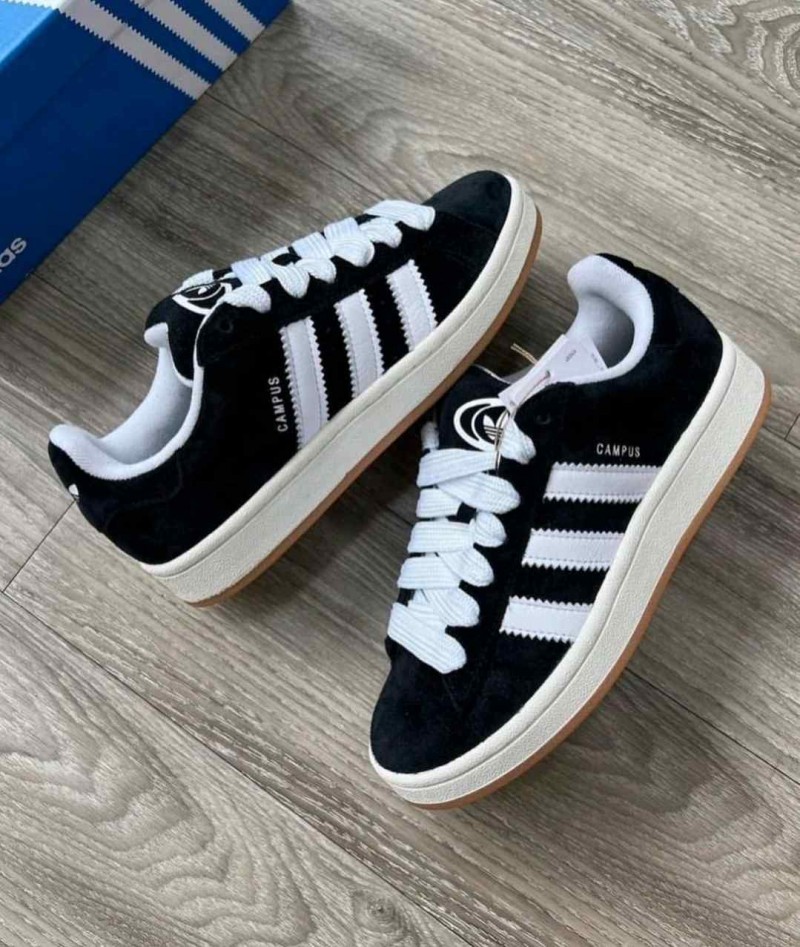 Adidas CAMPUS BLACK white - Image 4
