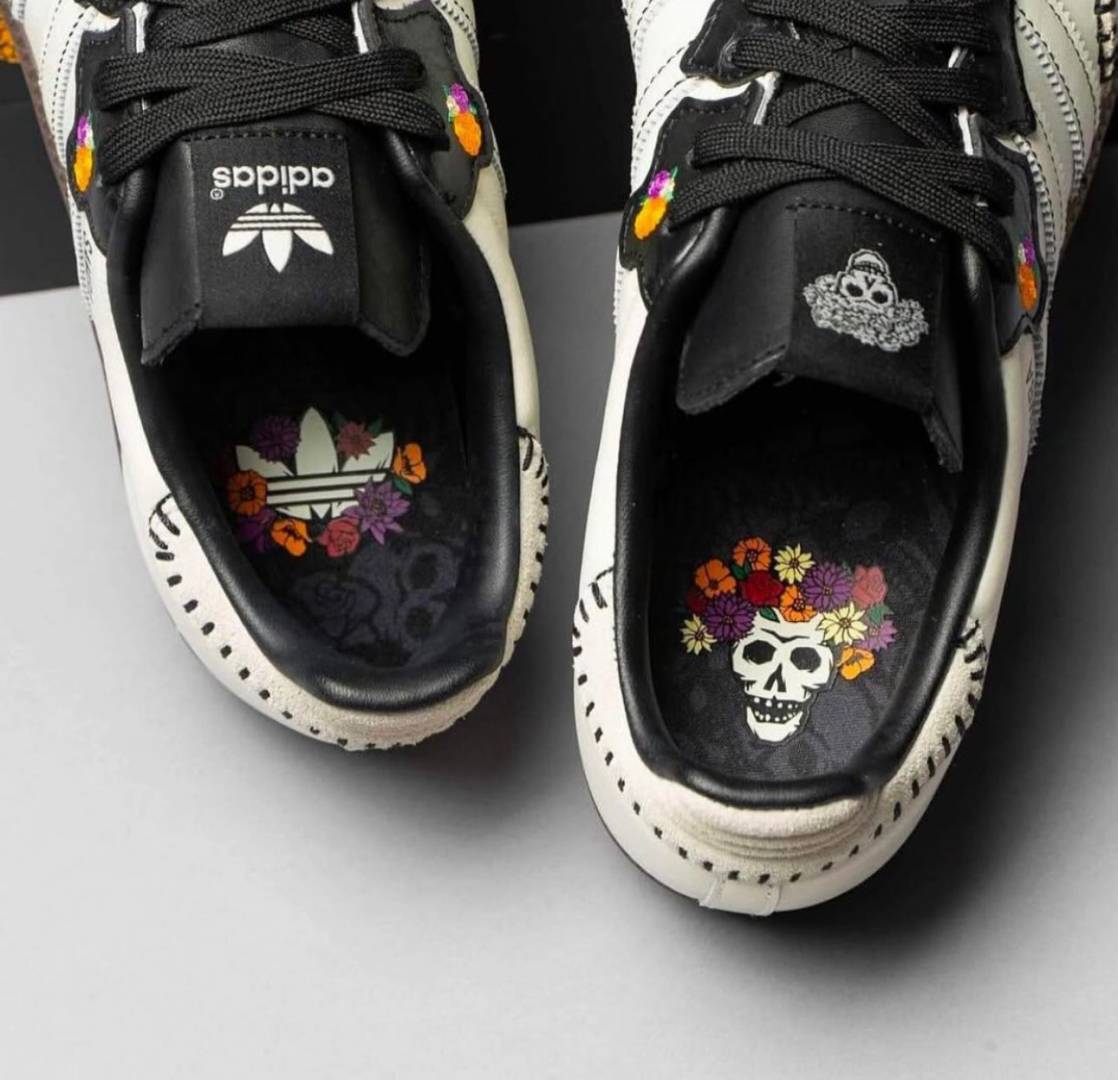 ADIDDAS SAMBA DIA DE MUERTOS PACK OF WHITE