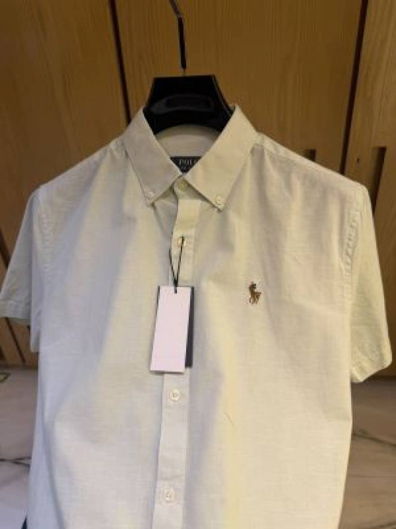 RALP-xH LAUREN POLO STOxRE ARTICLE IMPORTED leelan fabric SHIRT