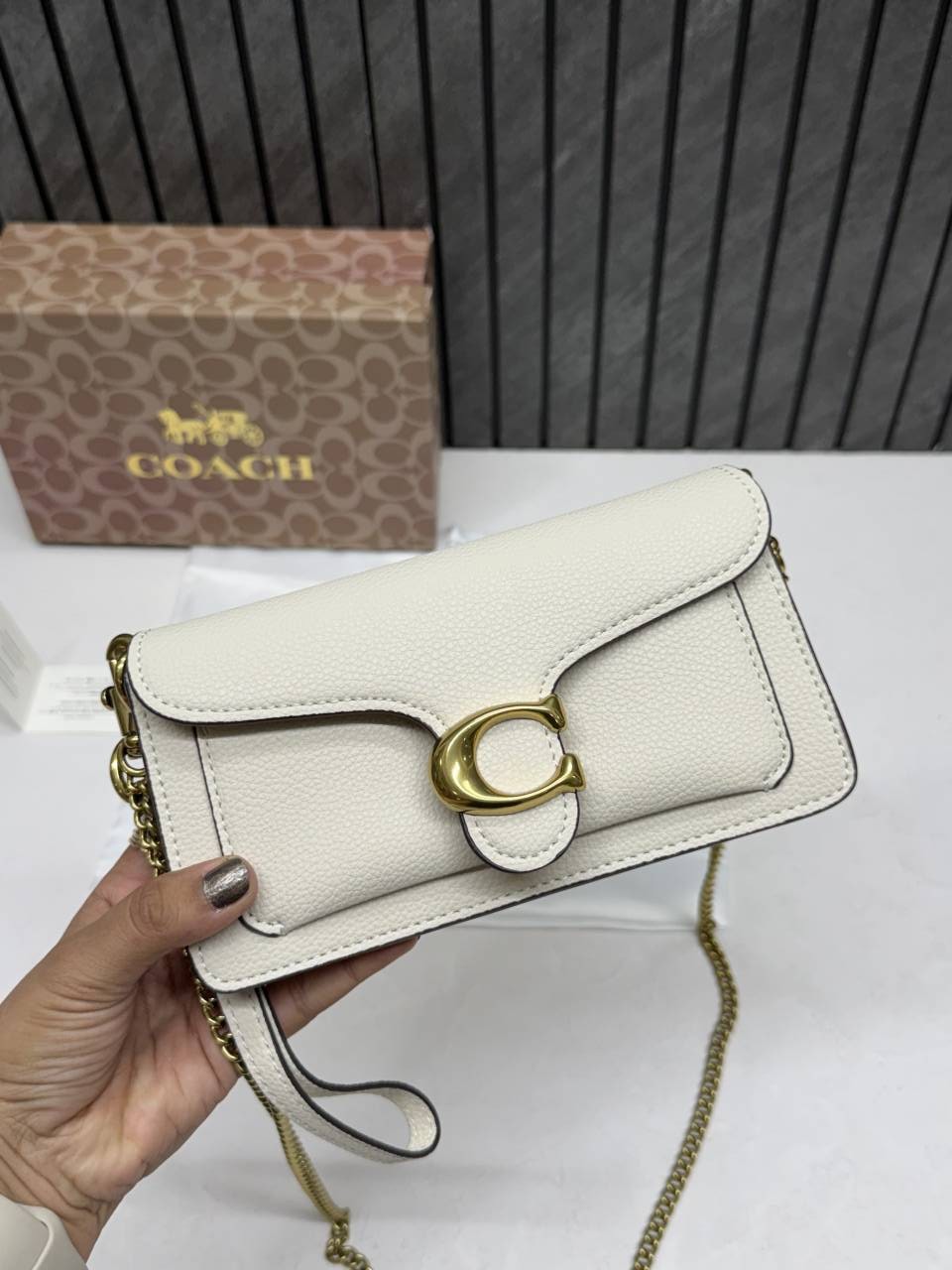 Coacch Tabby 19 Chain Clutch SuperHighend Quality 11 With OriginalBox & DustCover
