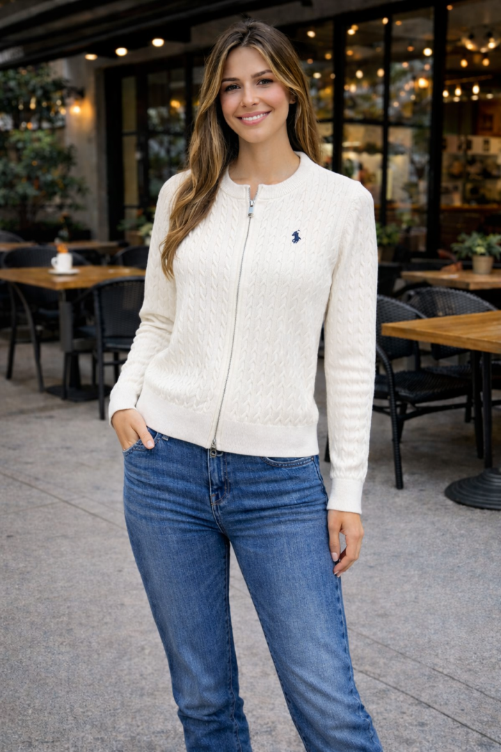 RL POLO SWEATSHIRT CREAM S82-CR