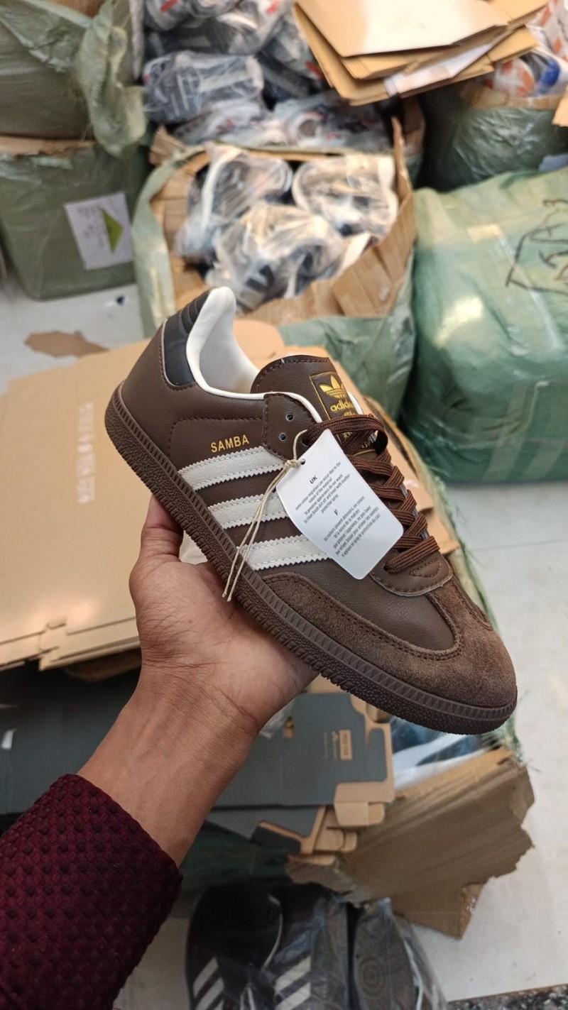 Adiddas samba og dark brown beige gum 223