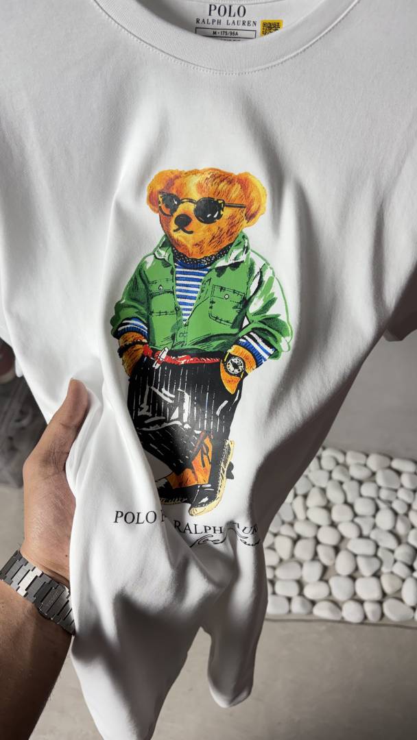 Ralf Lauren bear premium round neck t-shirt 1101