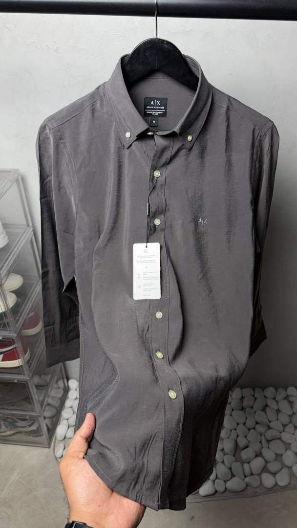 AX Exchang -e Premium Polycotton Silk Shirts. 2441 Sale Offer VS1000