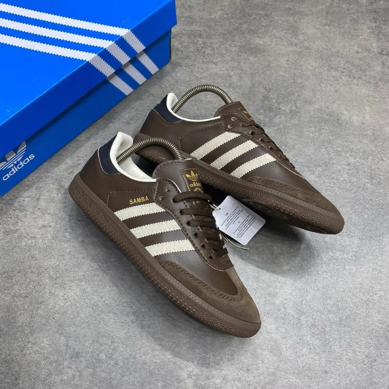 Adiddas samba og dark brown beige gum 223