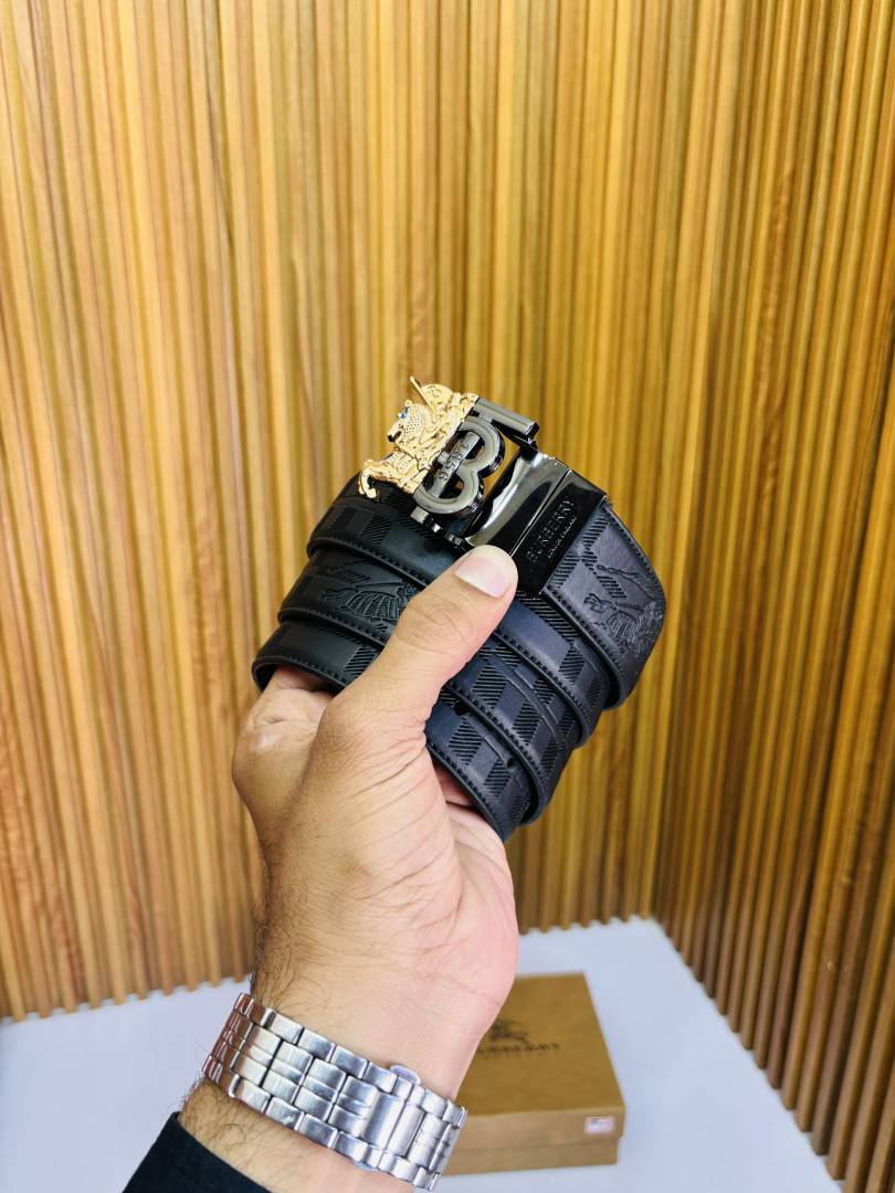 04 BURBERY PREMIUM QUALITY REVERSIBLE BELT