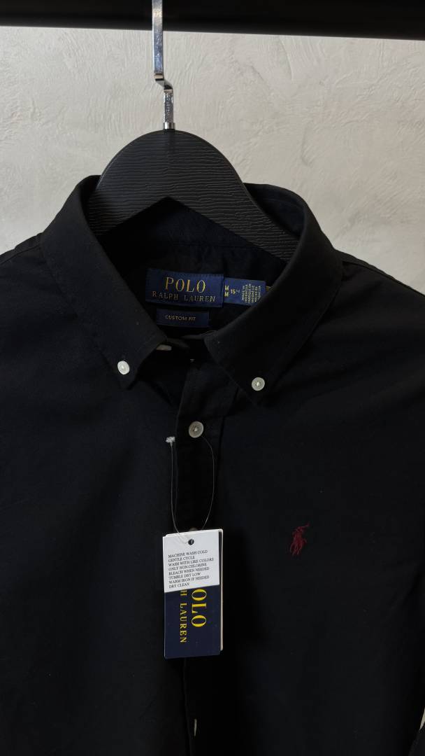Ralp Lauren Polo Black Oxford Shirt 1007