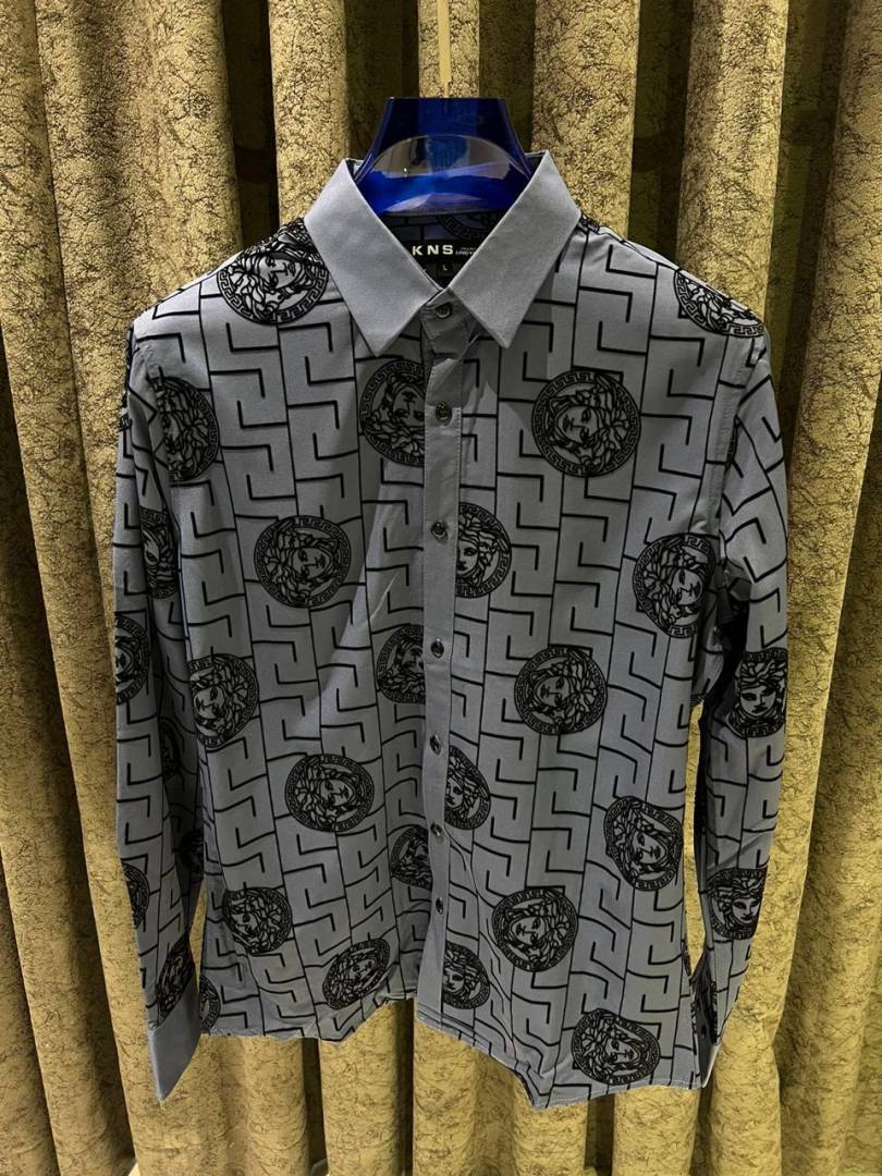 Versac-e IMPORTED STORE ARTICLE DIAMOND SHIRT