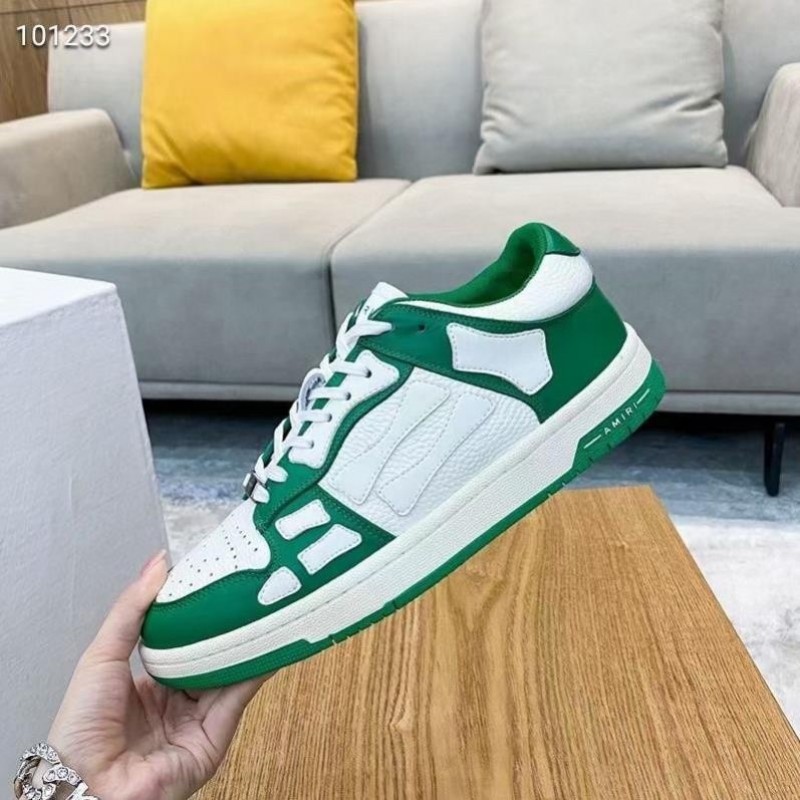 ameerii. skel top low green white