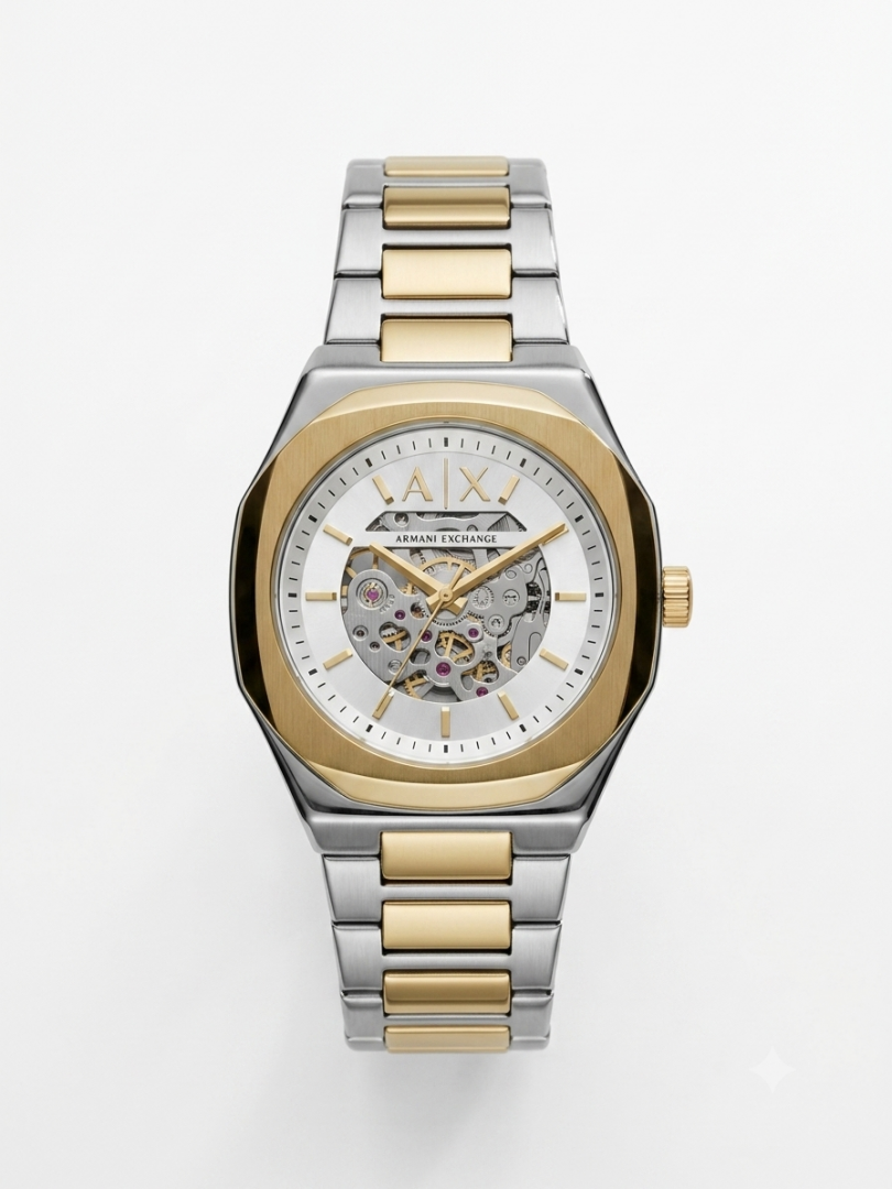 Arma_i Exchange Ax2418 Hampton Automatic 2 ton gold white