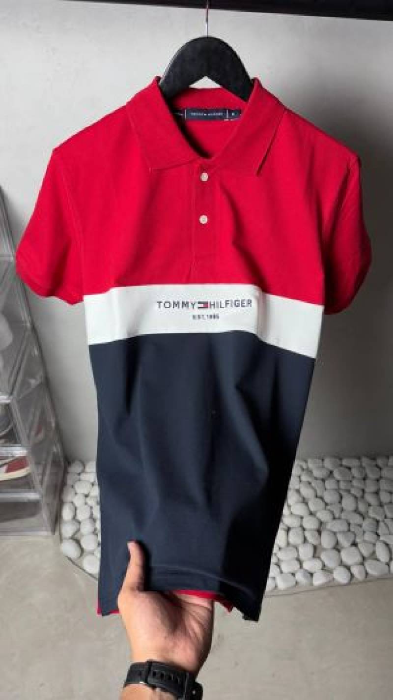 Tomm_ Hilfige_r Premium Polo T-Shirt With OG Box Packaging 1394