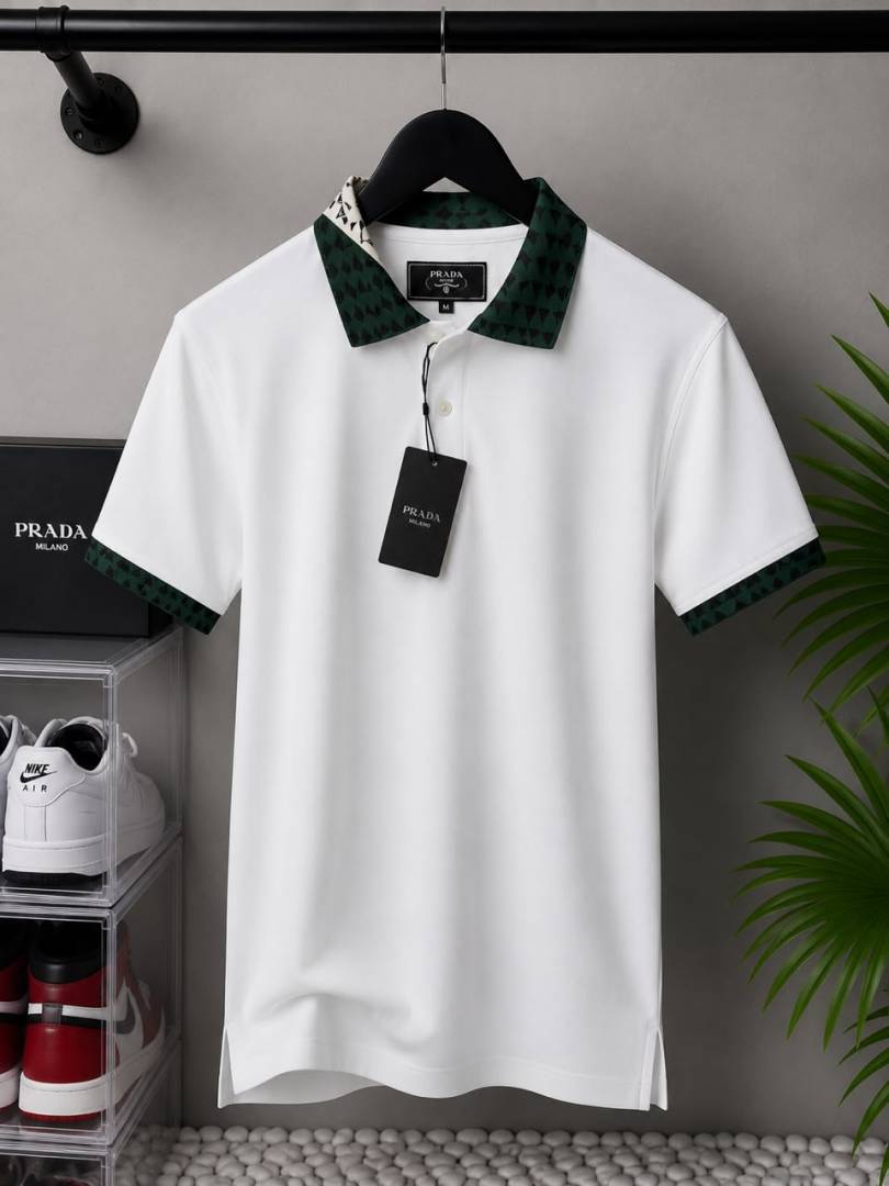 Prada_ Premium Polo T-Shirt 1785 Sale offer Vs1000