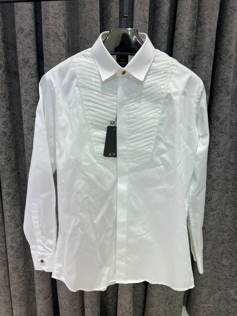 ARRWA%! EXCHAGE IMPORTED PREMIUM BOX PACK SHIRT WHITE