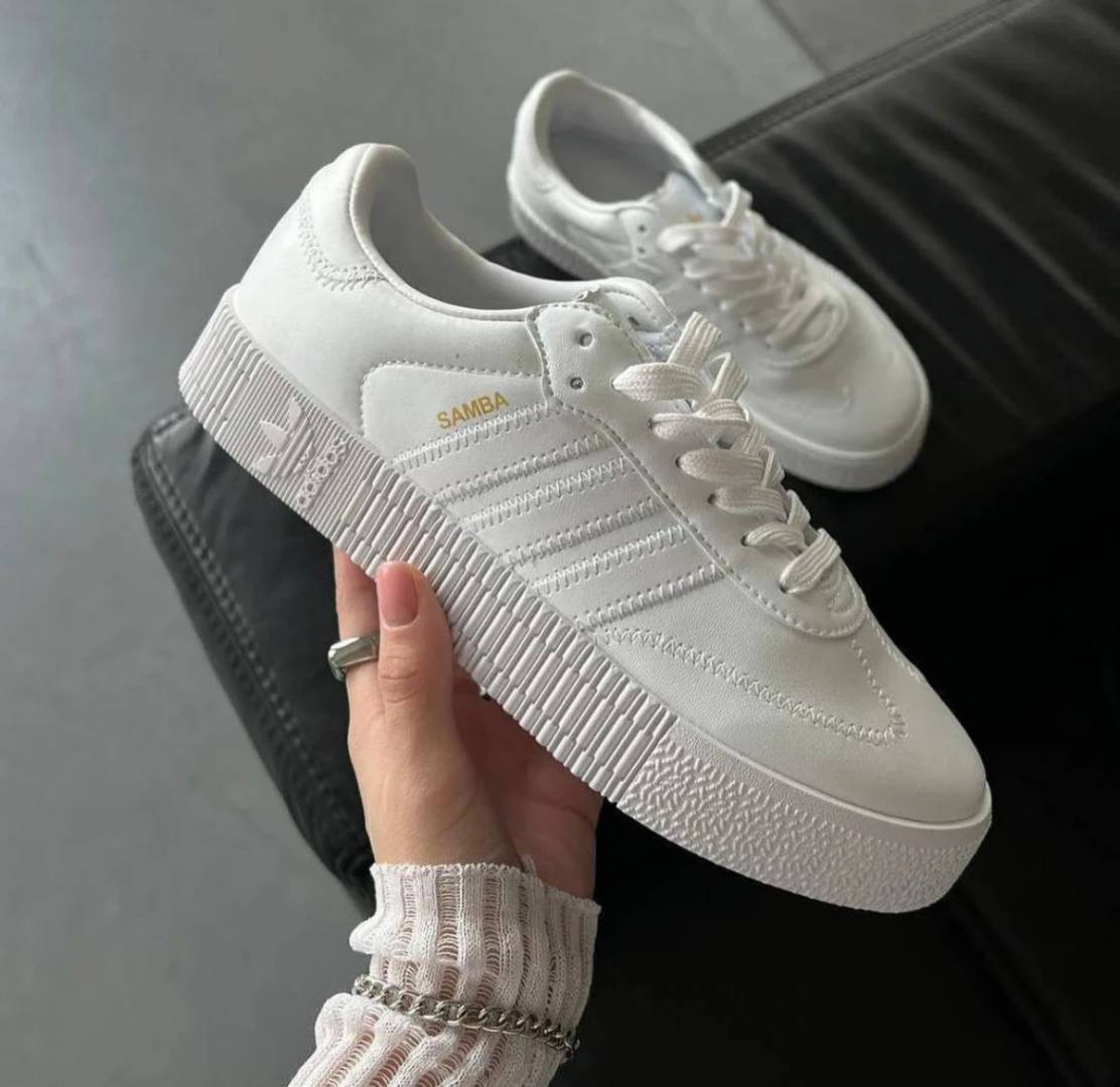 Adiddas Samba Platform Triple White