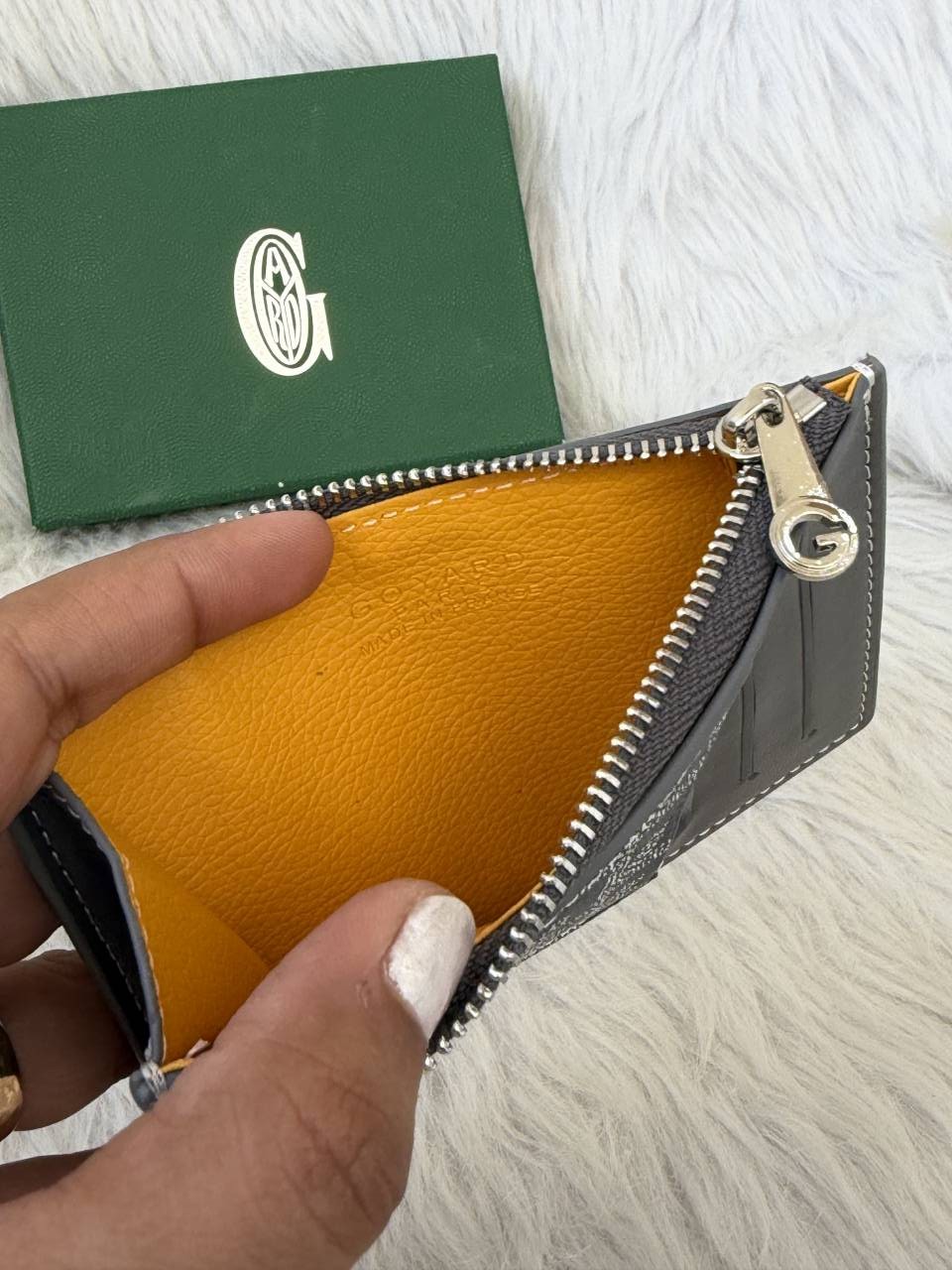 Goyerd_BB-3_Bourbon_Zipped_CardCase_Wallet_With_OriginalBox