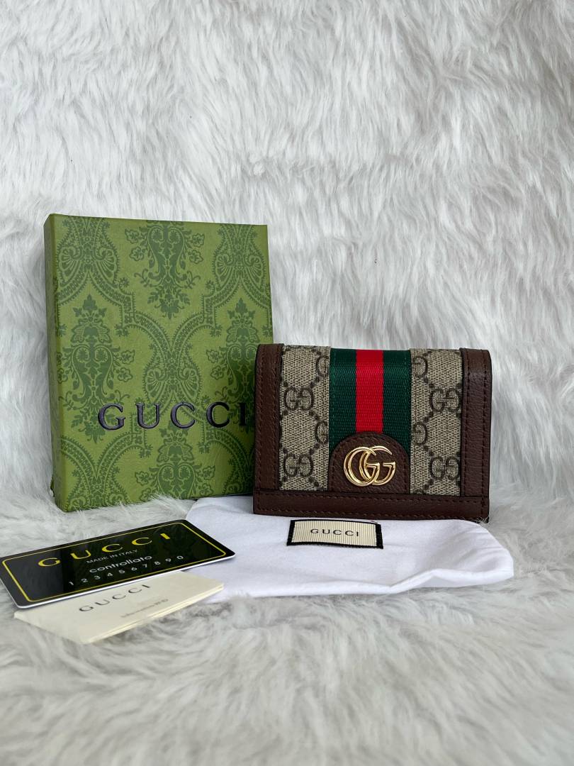 Guchi_G-6_Ophidia_Flap_Wallet_Unisex_With_OriginalPacking