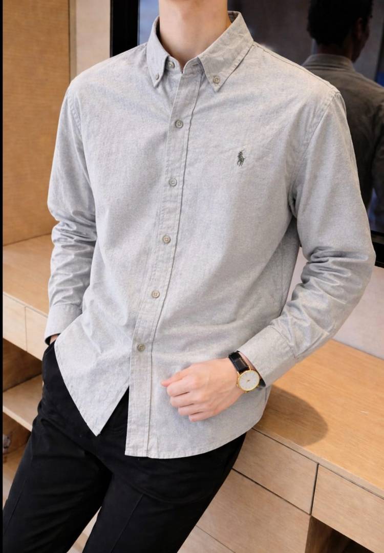 RALP- L-AUREN P-OLO IMPORTED STORE ARTICLE SHIRT  leelan fabric