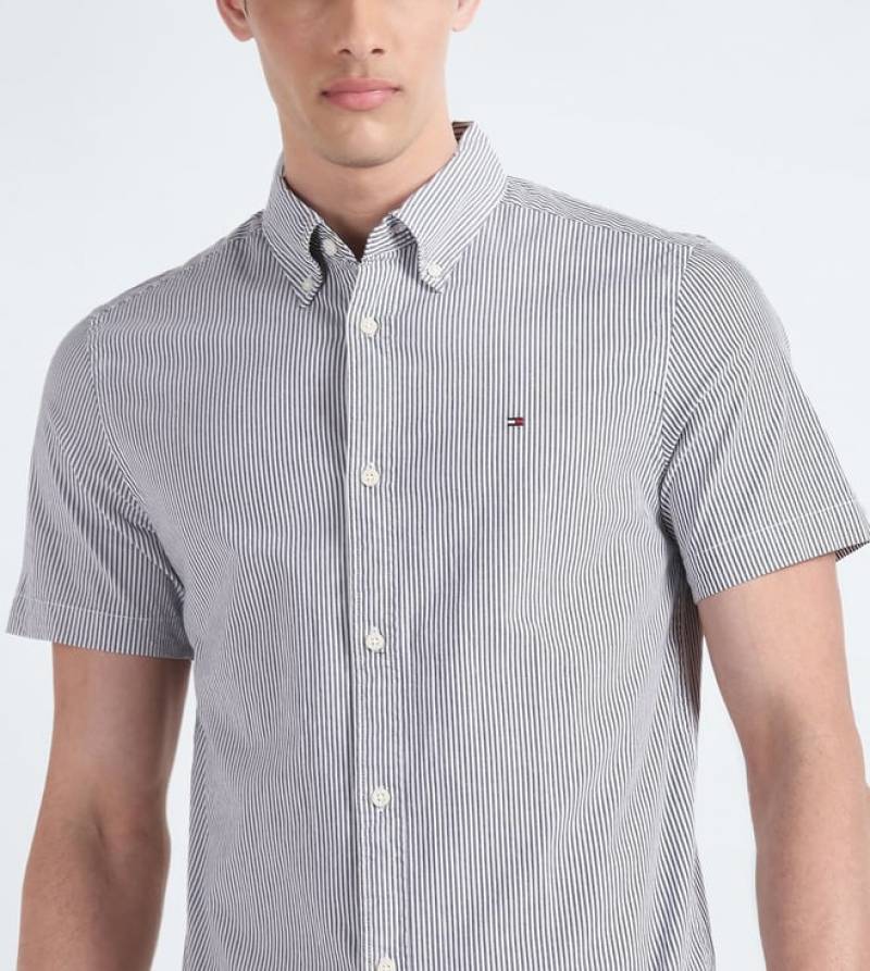 Tommy Hilfigar IMPORTED STORE ARTICLE SHIRT BLACK