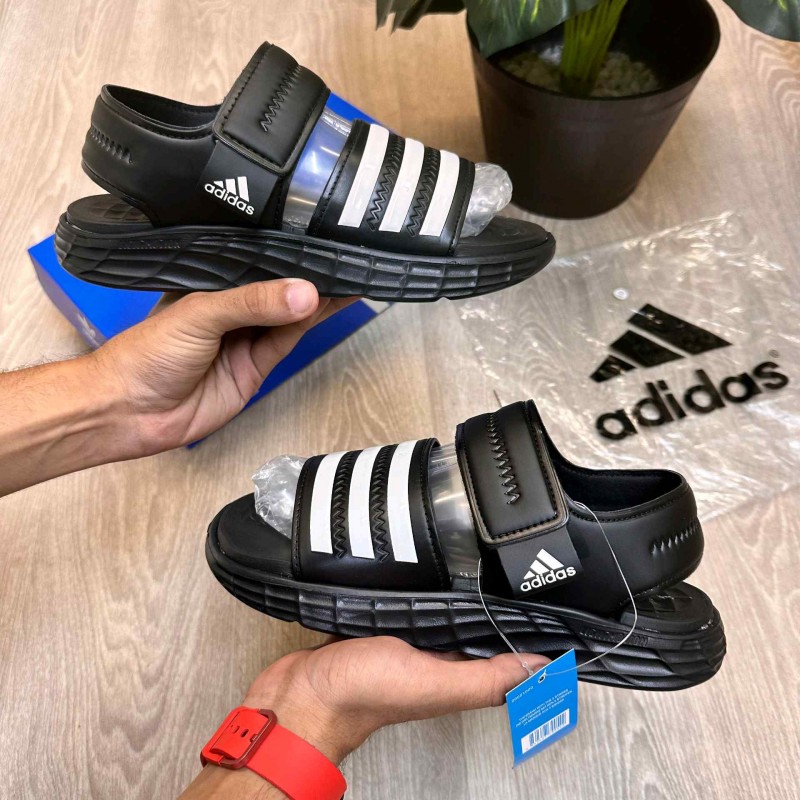 Adiddas Duramo SL All Black Premium Sandal