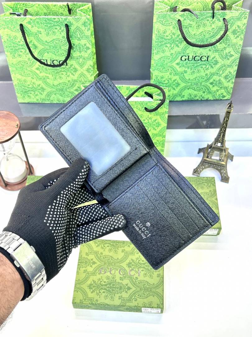 Guchi Wallet Black Premium Quality Fa 46