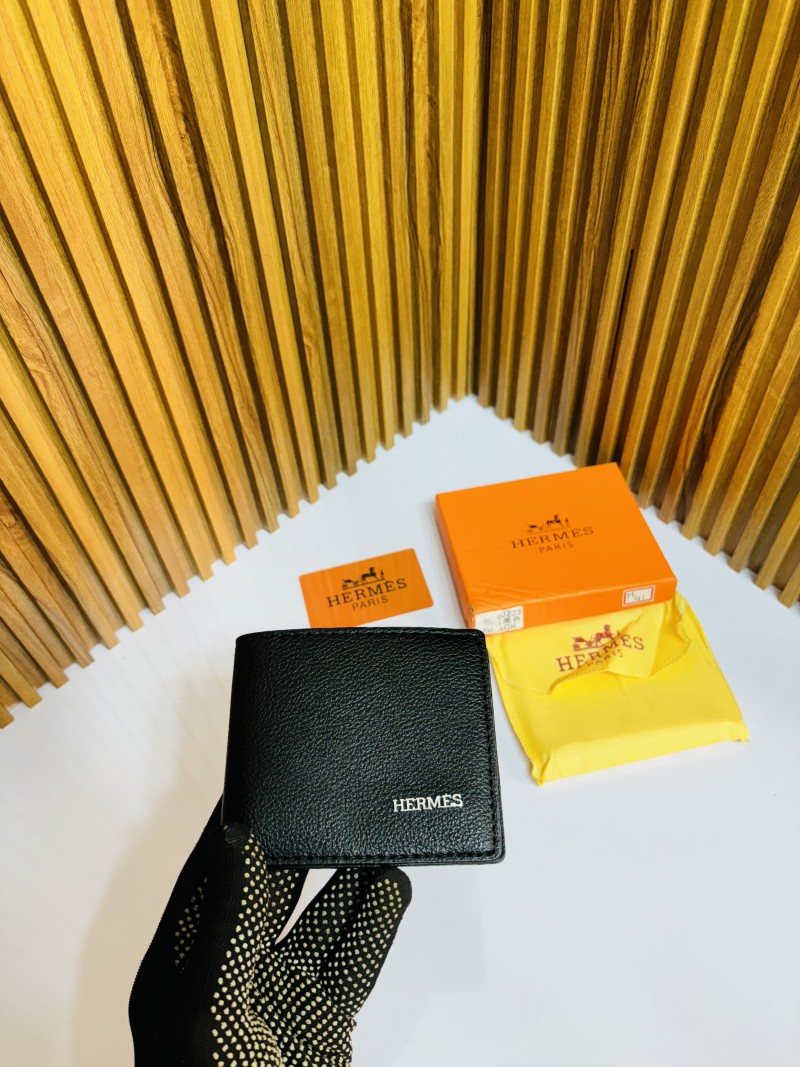 41 HERMEZ FULL BLACK PREMIUM QUALITY WALLET WITH BOX