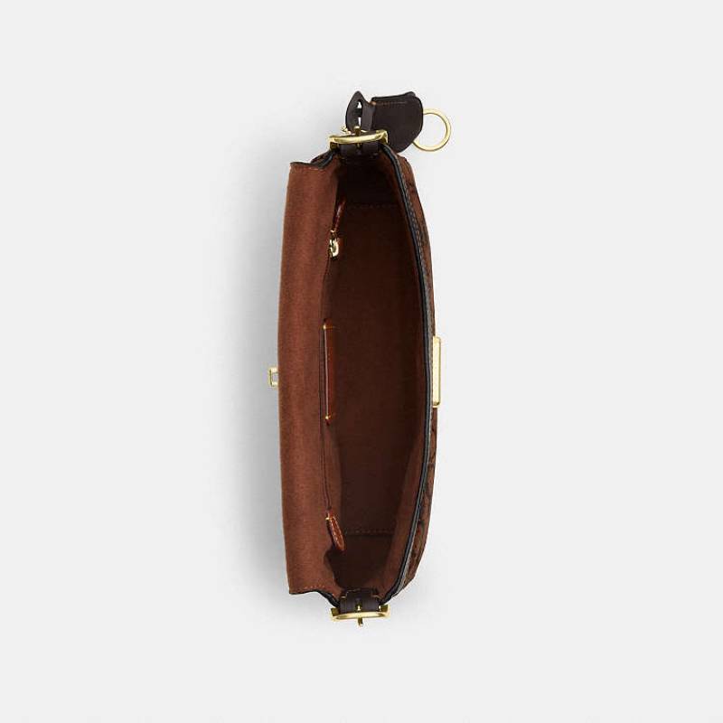 Coacch CB Etta Small Flap Shoulder Bag With DustCover & CarryBag