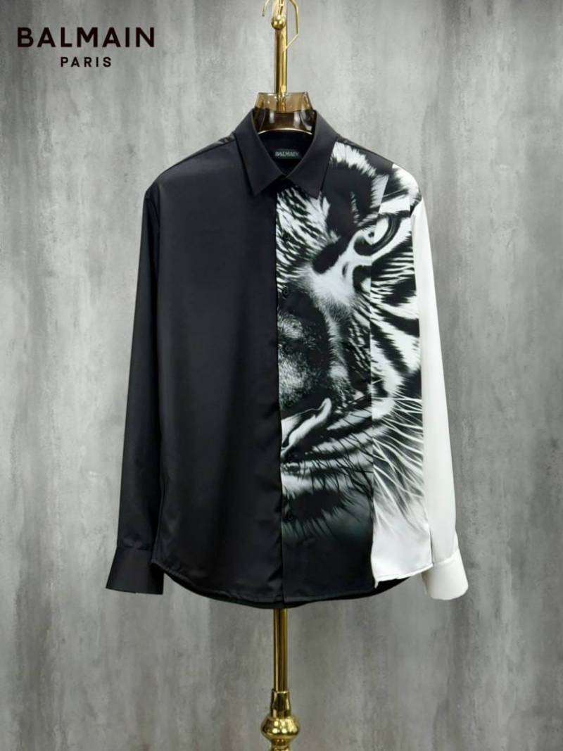 Balmen_impoted Primium Shirts Black
