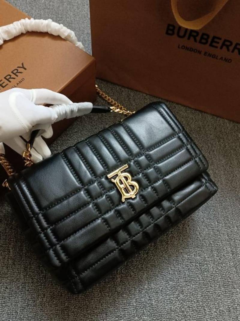 Burbery_Quilted_Lambskin_Lola_Satchel_Black_With_Original_MagnetBox