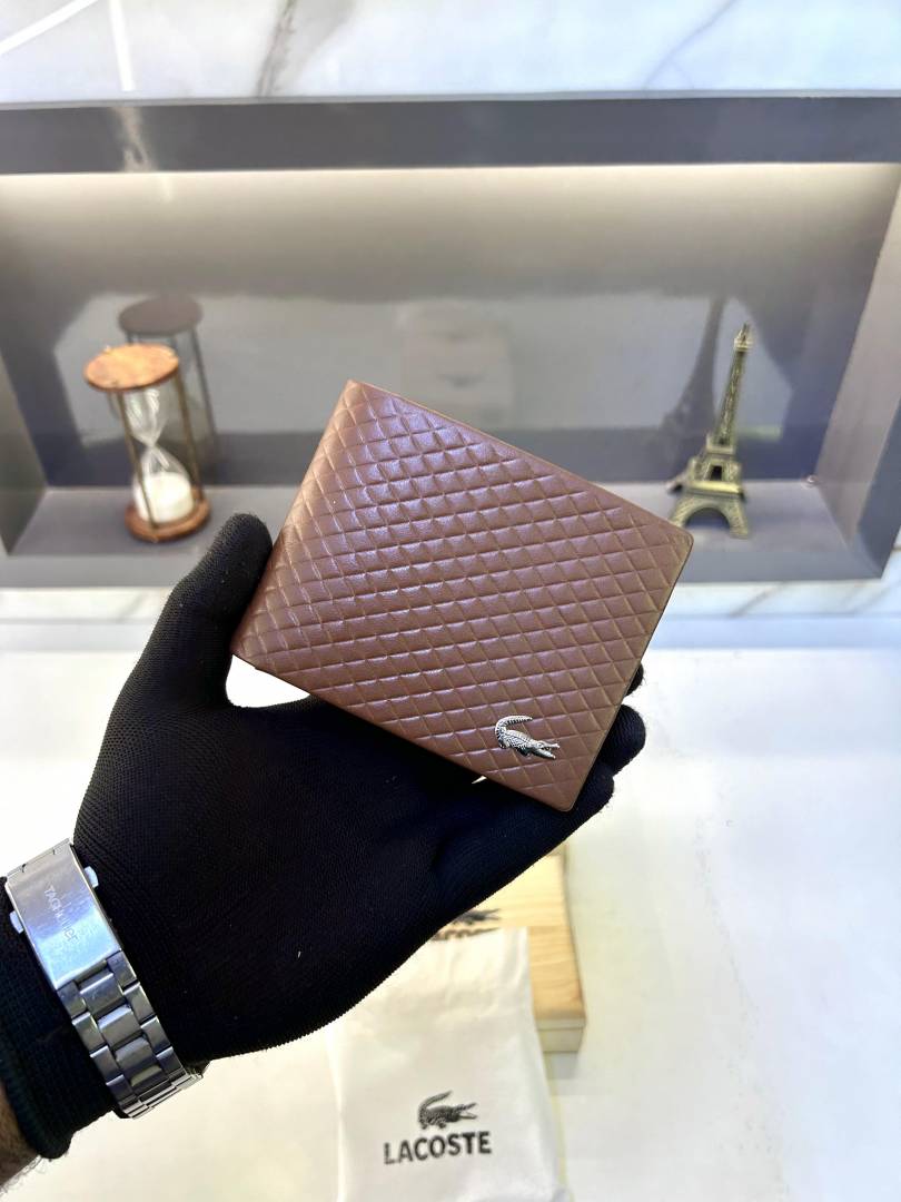 Lacost Brown Premium Wallet Fa 766