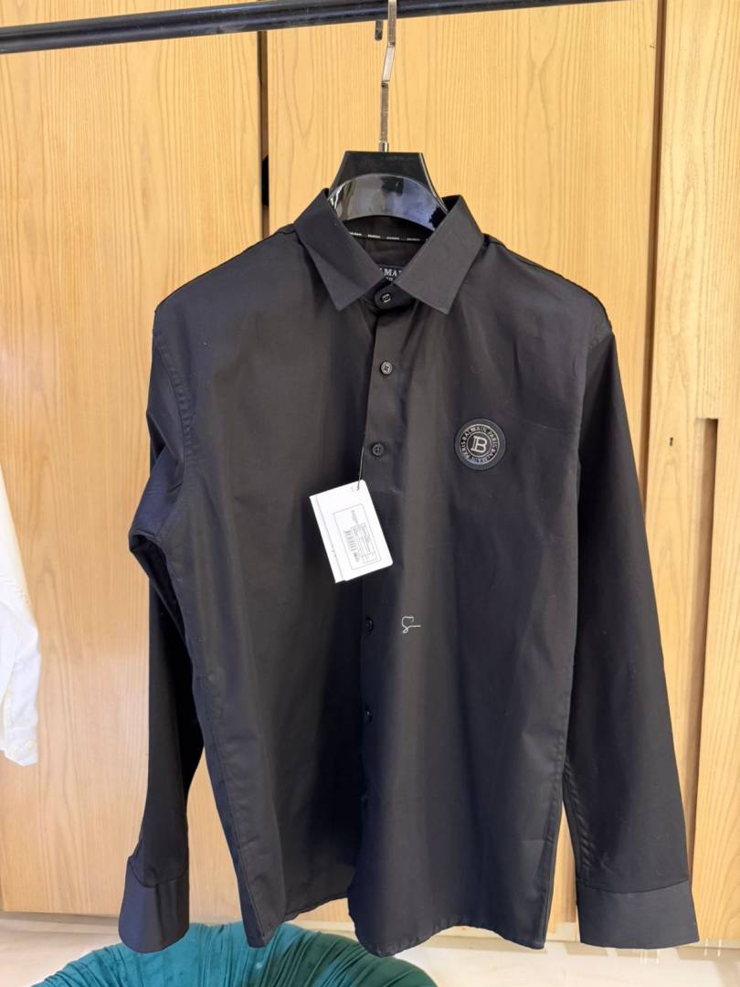 BALMAN IMPORTED STORE ARTICLE SHIRT black