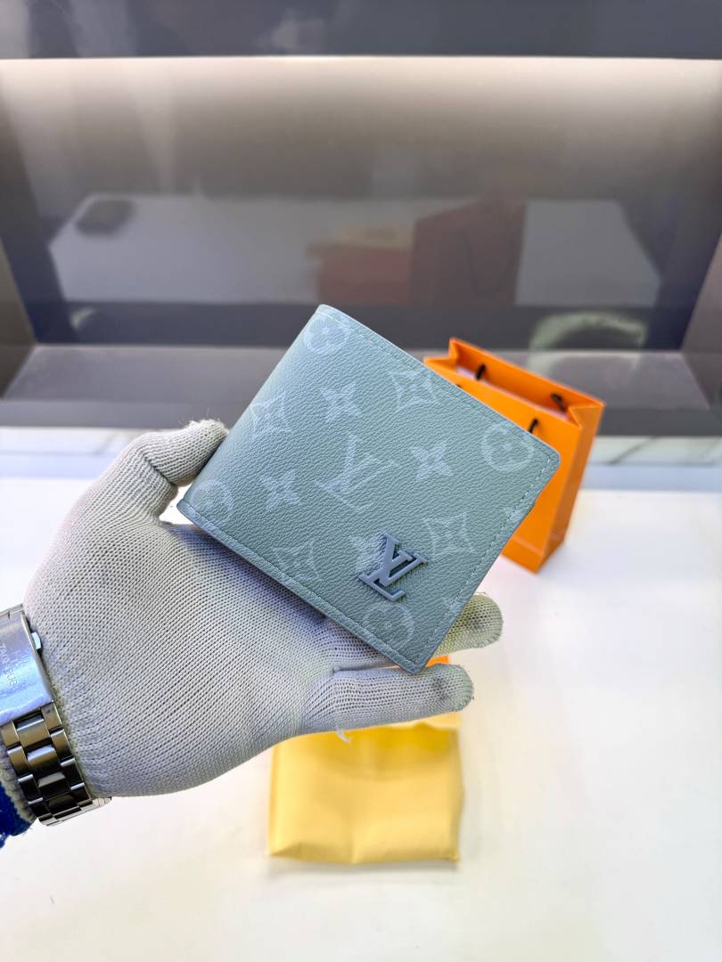 Lv_Loui Green Premium Quality Wallet Fa 1166