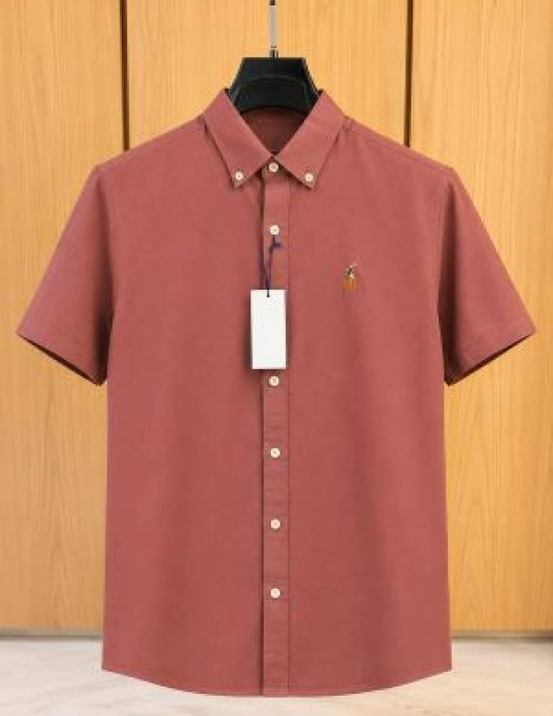 RALPx-H LAUREN POLO STORE ARxTICLE IMPORTED leelan fabric SHIRT