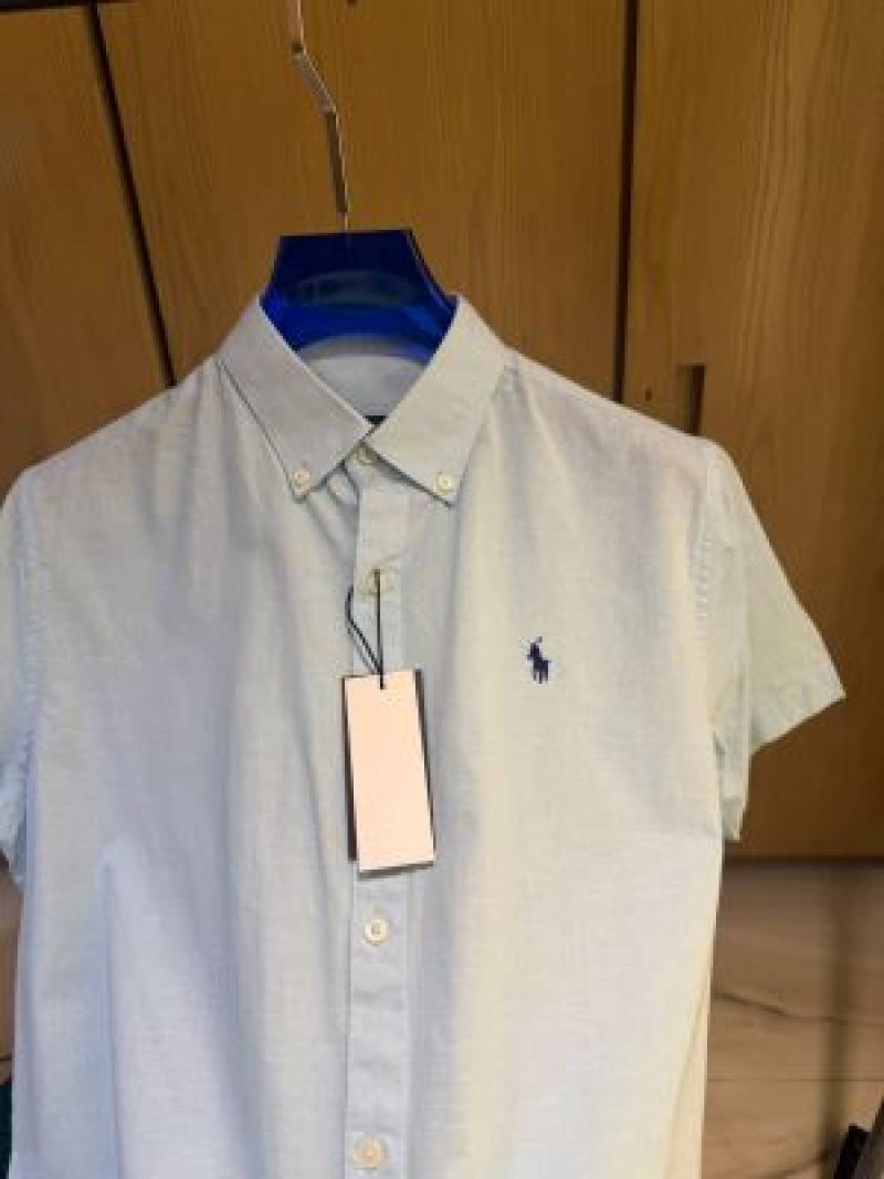 RALP-xH LAUREN POLO STORE ARTICLE IMPORTED leelan fabric SHIRTx