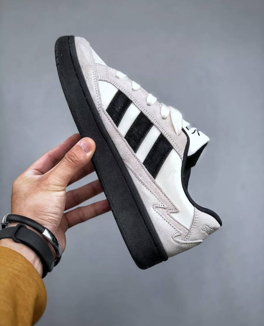 Adidaas Card AVD Suede White Black