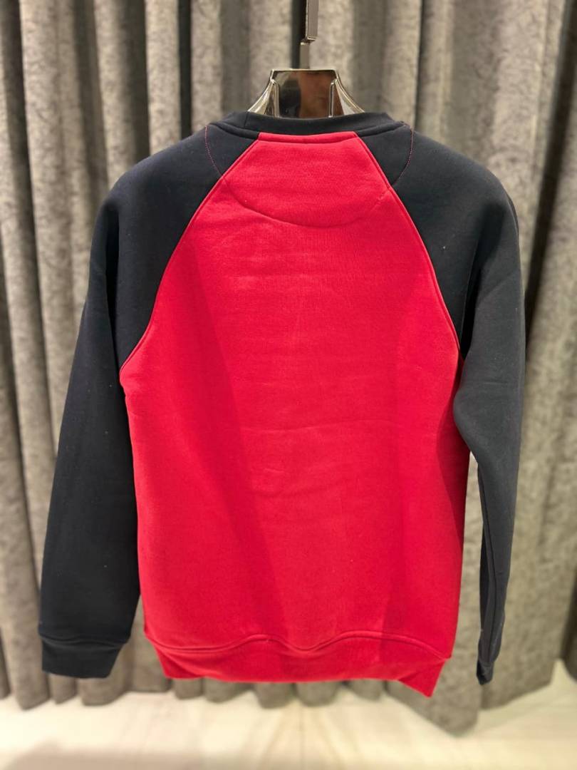 Ami IMPORTED STORE ARTICLE SWEATSHIRT RED BLACK