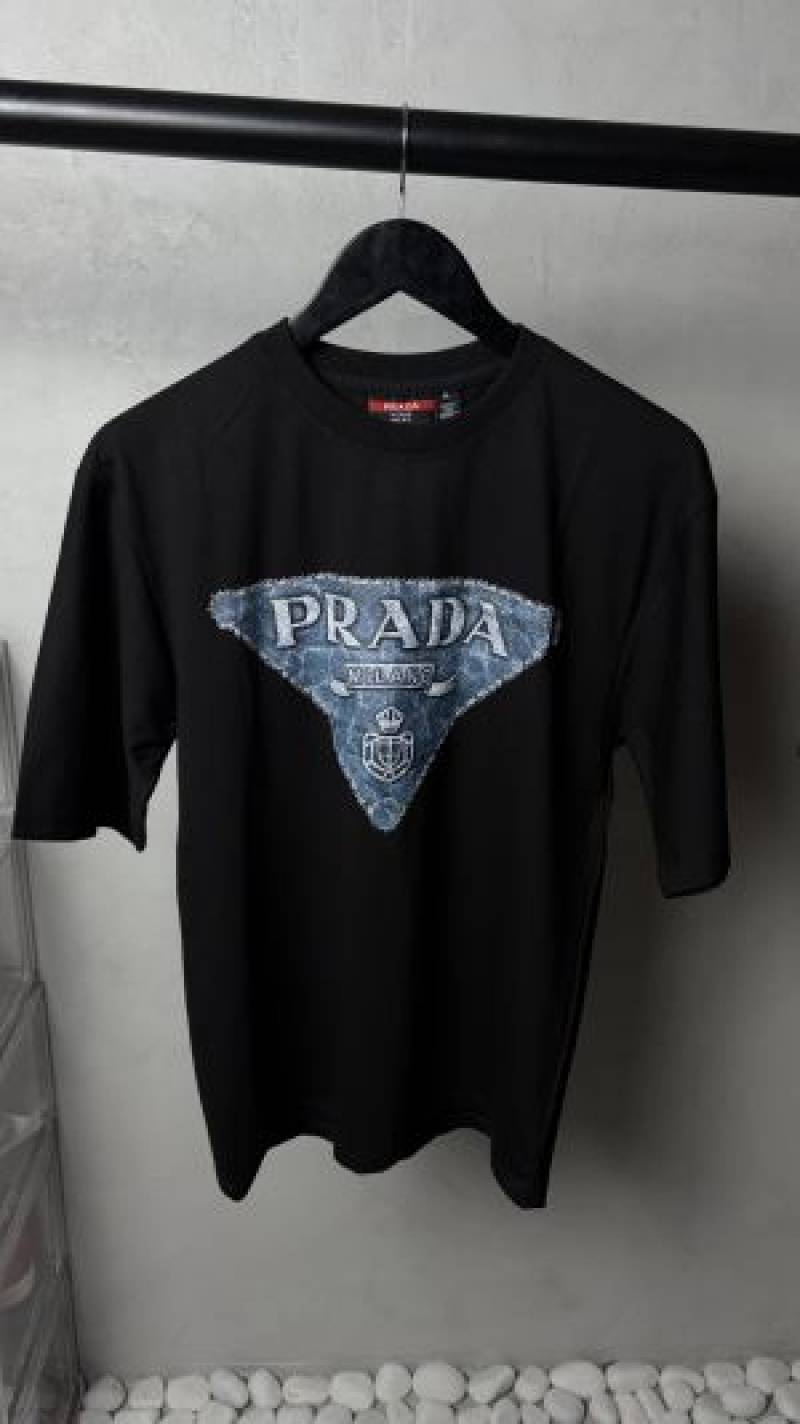 Prad_ Milano Logo T-Shirt 1185.  Sale-offer VS1000