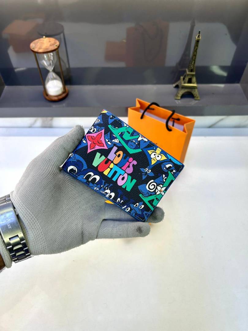Loius_Vuittion Blue Wallet Premium Quality Fa 369