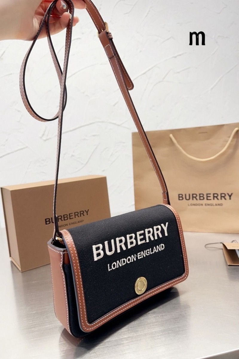 Burbery_Horseferry_Canvas_Sling_With_Original_Box