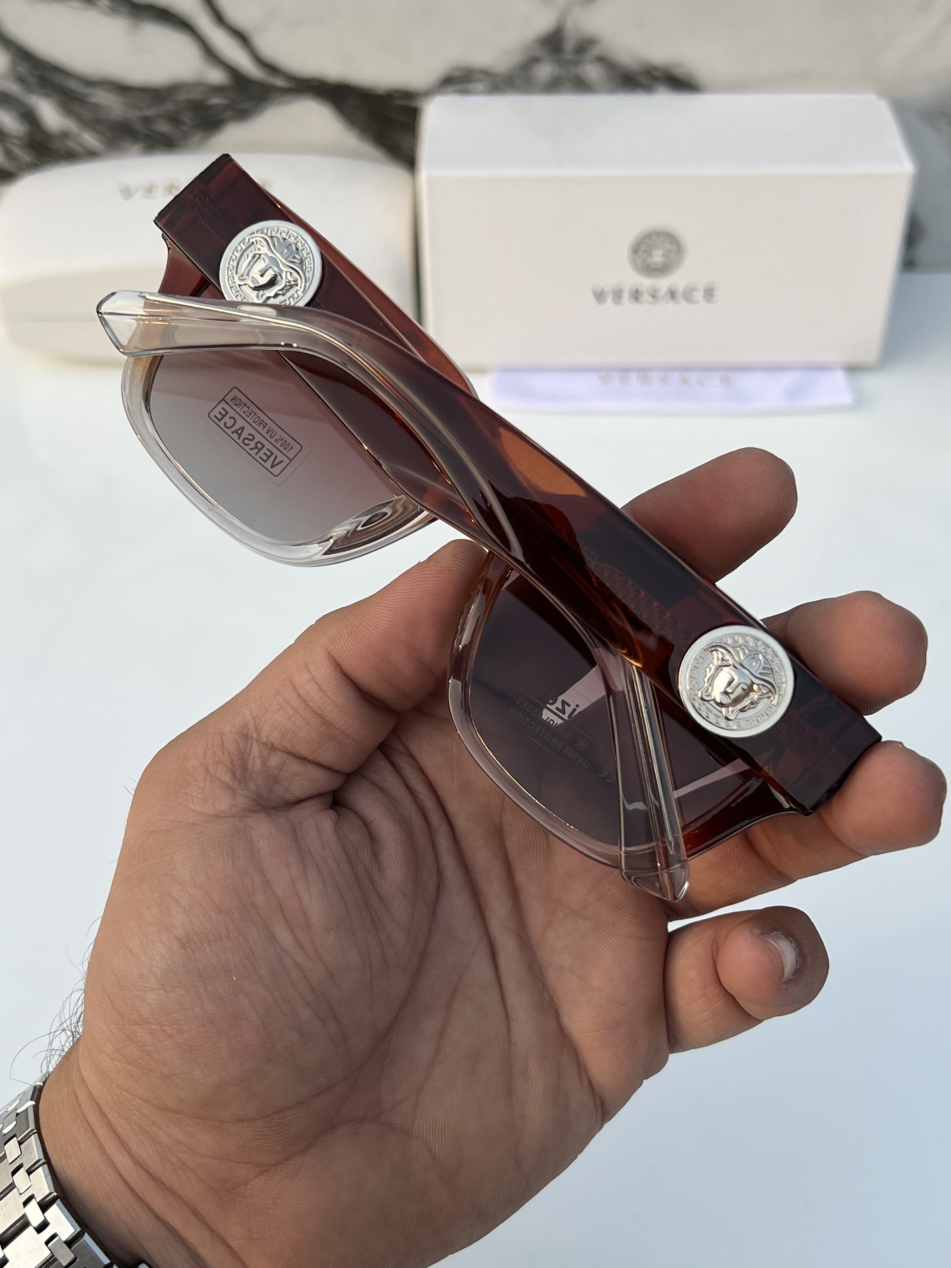 Versace 7722 brown - Image 8