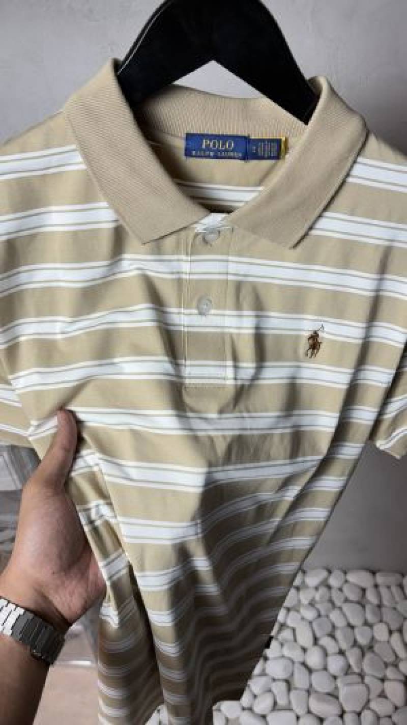 Ralp_ Laure_n Premium Striped Polo T-Shirt with OG Packaging 1348. Sales offer VS1000