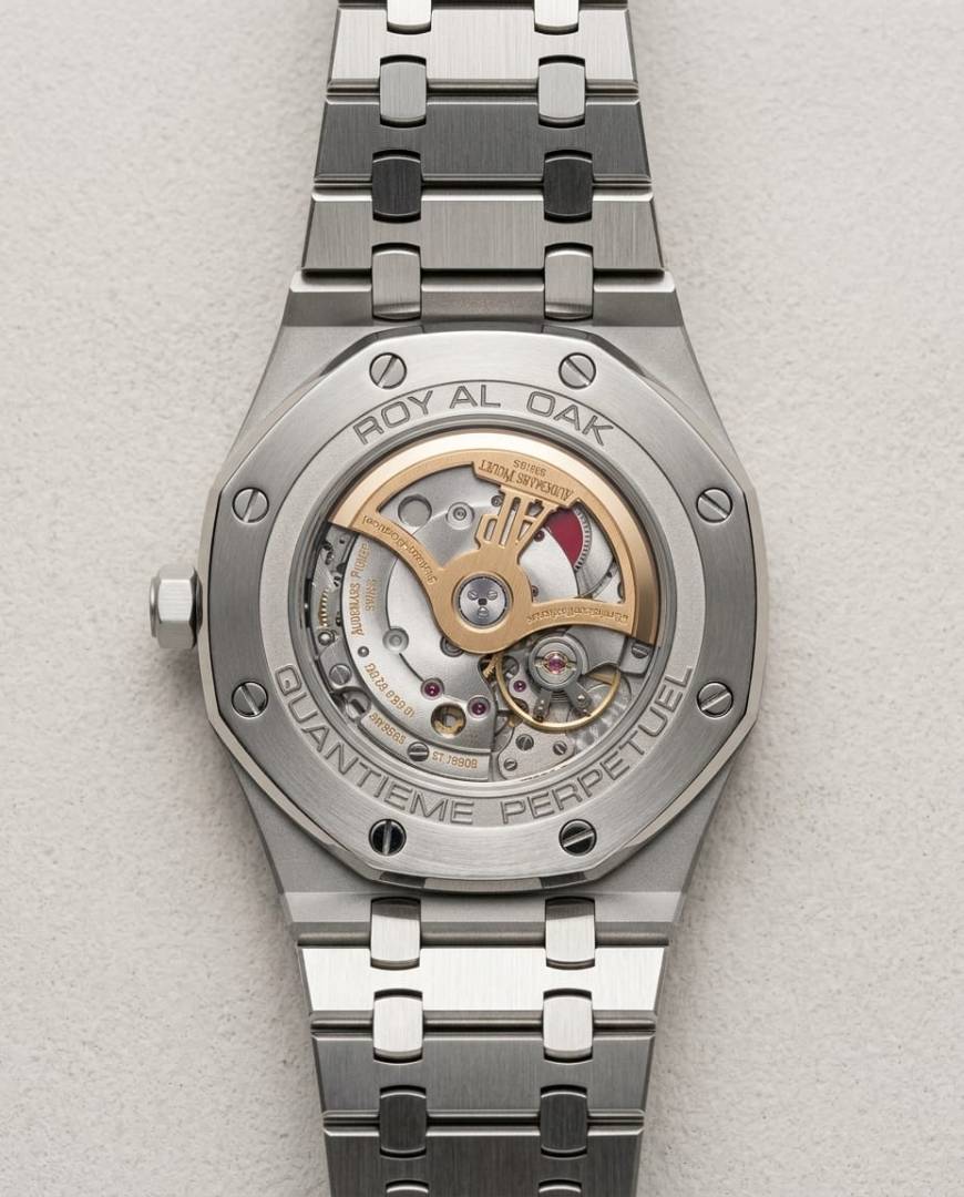 Audemars_Piguer Royal Oak Calendar Automatic silver Black