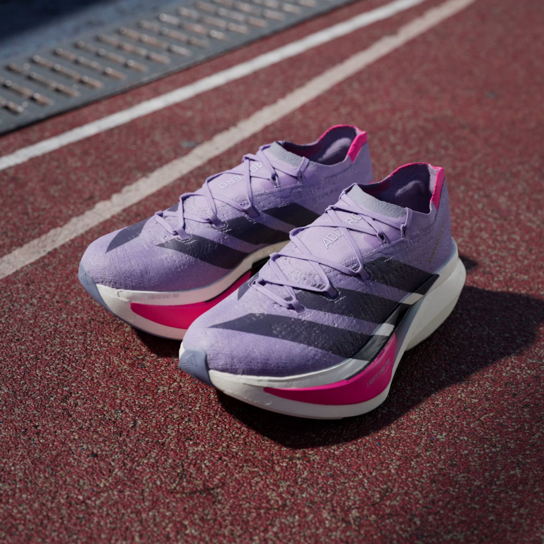 Adiddas Adizero Prime X3 Strung plum purple
