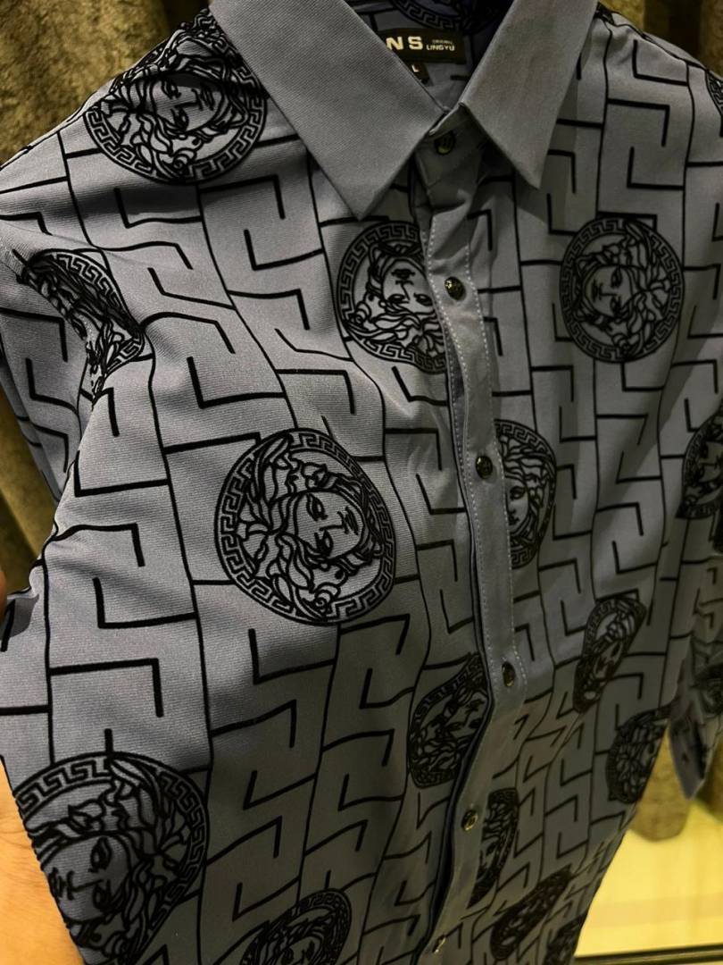 Versac-e IMPORTED STORE ARTICLE DIAMOND SHIRT