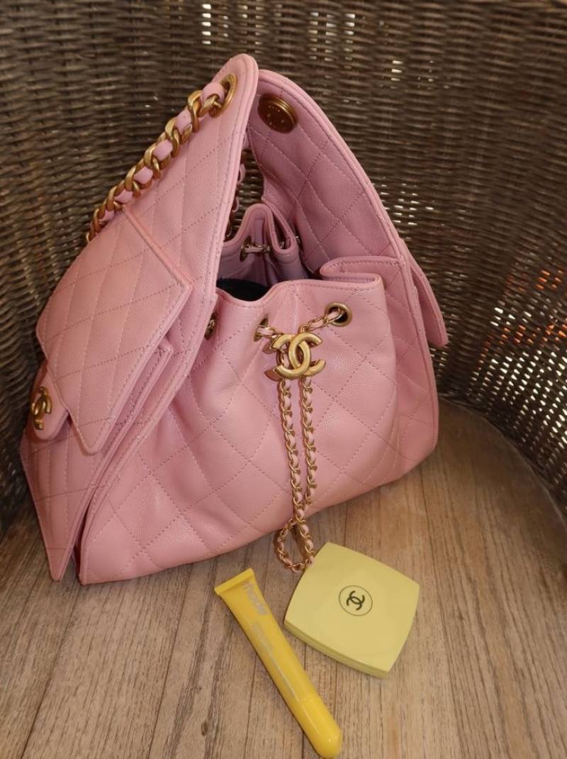 Chennell 25 Pink Medium Shoulderbag With OriginalBox DustCover