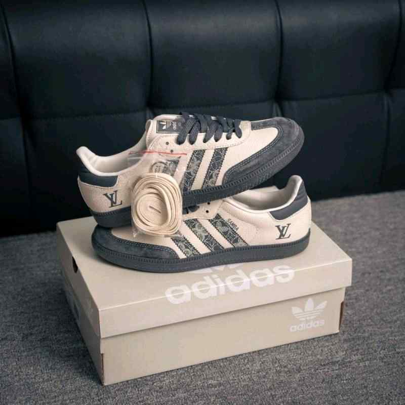 Adidas Samba X Louiis Vuitton Dark Grey 307