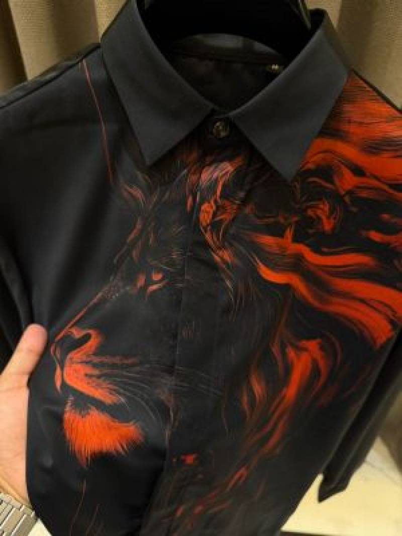 Balman Japan Fabric Full Sleeves Shirt Black