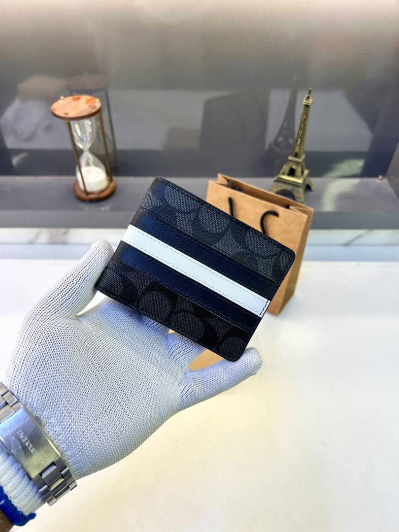 coac_Black Premium Quality Wallet Fa 729